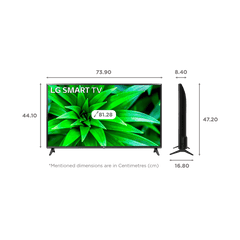 LG LM56 80cm (32 Inch) HD Ready LED Smart WebOS TV with DTS Virtual:X