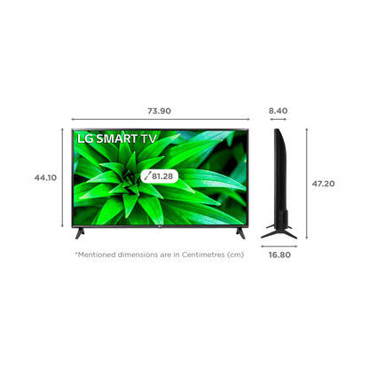 LG LM56 80cm (32 Inch) HD Ready LED Smart WebOS TV with DTS Virtual:X