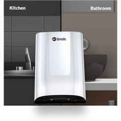 AO Smith MiniBot 3 Litre 5 Star Vertical Instant Geyser with Cutting Edge Technology (White)