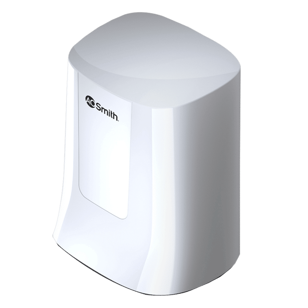 AO Smith MiniBot 3 Litre 5 Star Vertical Instant Geyser with Cutting Edge Technology (White)