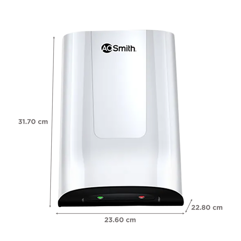 AO Smith MiniBot 3 Litres Instant Water Geyser (4500 Watts, SZS-3, White)