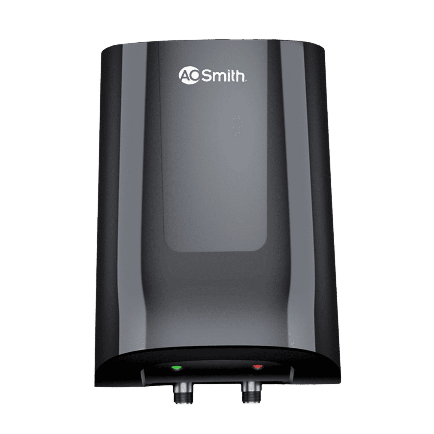 AO Smith MiniBot 3 Litres 5 Star Vertical Instant Water Geyser with Glass Coated (Black)