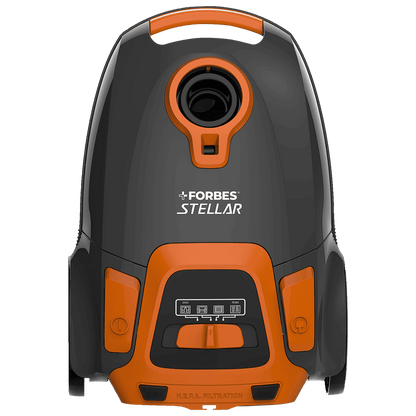 EUREKA FORBES Stellar 1600W Dry Vacuum Cleaner with Suction & Blower Function (LED Vario Power, Orange & Black)