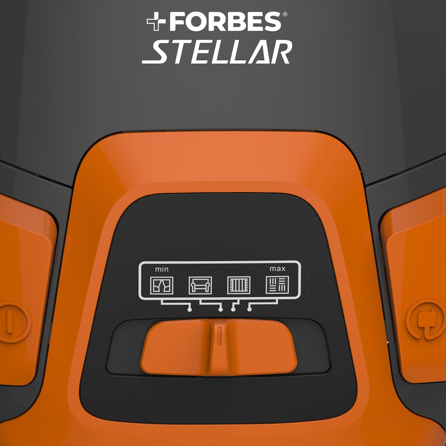 EUREKA FORBES Stellar 1600W Dry Vacuum Cleaner with Suction & Blower Function (LED Vario Power, Orange & Black)
