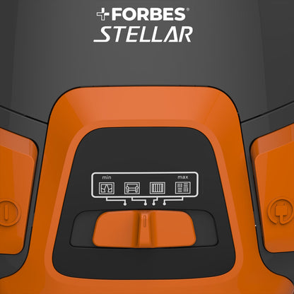 EUREKA FORBES Stellar 1600W Dry Vacuum Cleaner with Suction & Blower Function (LED Vario Power, Orange & Black)