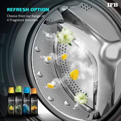 IFB 8.5/6.5 kg 5 Star Inverter Fully Automatic Front Load Washer Dryer (Executive ZXS, Power Steam Wash, Silver)
