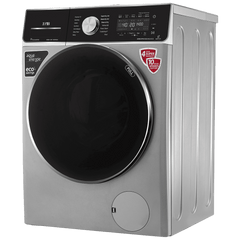 IFB 8.5/6.5 kg 5 Star Inverter Fully Automatic Front Load Washer Dryer (Executive ZXS, Power Steam Wash, Silver)