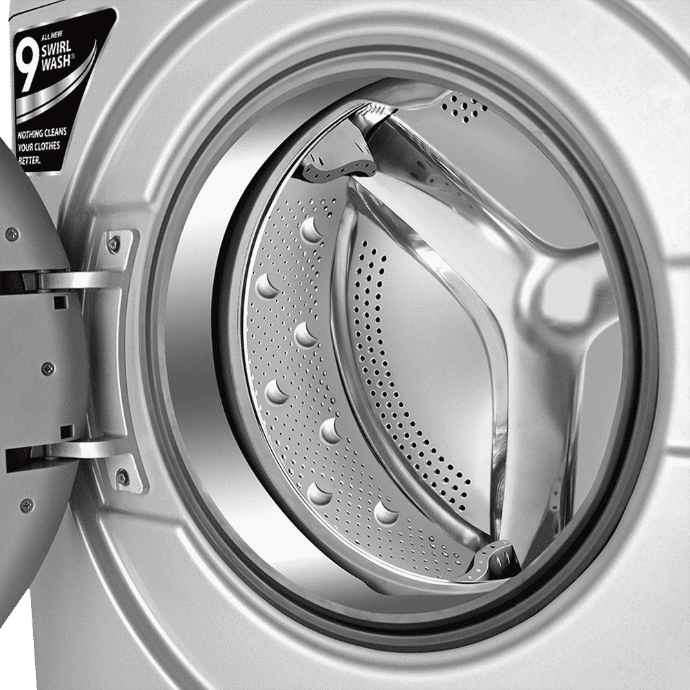 IFB 8.5/6.5 kg 5 Star Inverter Fully Automatic Front Load Washer Dryer (Executive ZXS, Power Steam Wash, Silver)