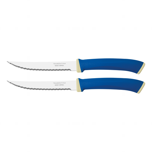 Felice steak knife set with micro serrated stainless steel blades - Set of 2