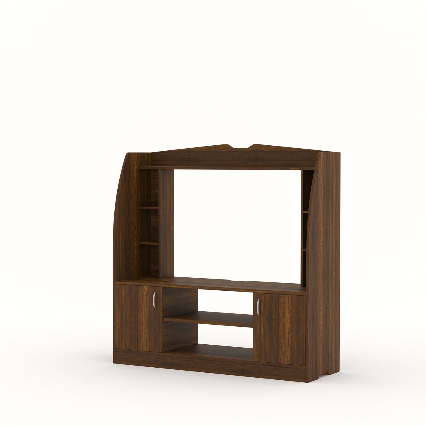 Nilkamal Beaumont Wall Unit (Classic Walnut)