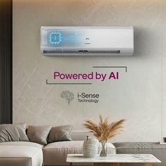 Godrej 1.5 Ton 5 Star Inverter Split AC | 5-in-1 Convertible | Heavy Duty Cooling | Pure Air Filter | Silent Operation | Smart Diagnosis | Self Clean Tech (SIC18ITC5-WYD, White) 2025 Model