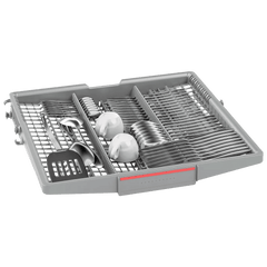 BOSCH Series 6 14 Place Settings Free Standing Dishwasher with Triple Rackmatic System (Silver Inox)
