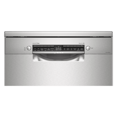 BOSCH Series 6 14 Place Settings Free Standing Dishwasher with Triple Rackmatic System (Silver Inox)