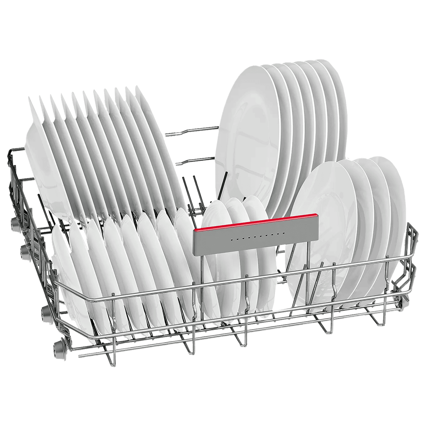 BOSCH Series 6 14 Place Settings Free Standing Dishwasher with Triple Rackmatic System (Silver Inox)