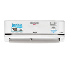 Hitachi 1.5 Ton 5 Star Inverter Split AC | 100% Copper | ice Clean Technology | 4 Way Swing | Xpandable+ (Yoshi 5500 STXL, RAS.V518PCCISH1 | White) 2025 Model