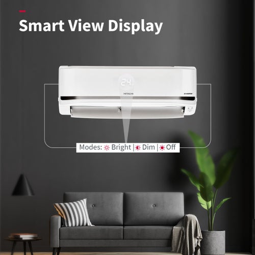 Hitachi 1.5 Ton 5 Star Inverter Split AC | 100% Copper | ice Clean Technology | 4 Way Swing | Xpandable+ (Yoshi 5500 STXL, RAS.V518PCCISH1 | White) 2025 Model