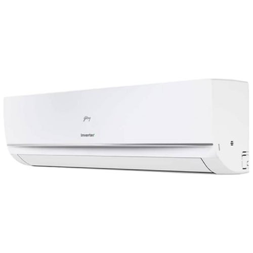 Godrej 1 Ton 3 Star Split Inverter AC | Auto Restart | Copper | White | 2024-2025 Model (SIC12TTC3WYQ)