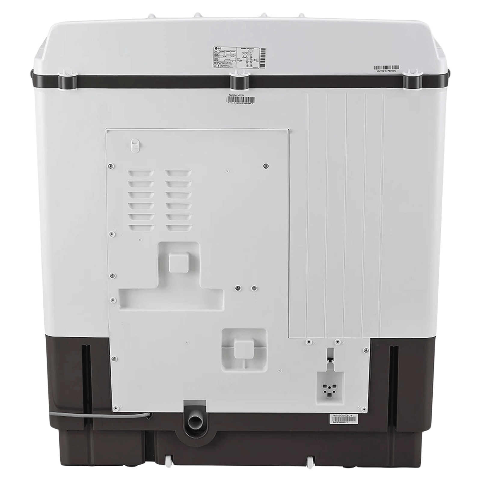 LG 9 kg 5 Star Semi Automatic Washing Machine with Lint Filter (P9041SGAZ.ADGQEIL, Grey)