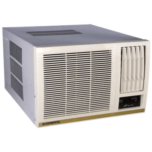 Ogeneral Hyper Tropical 0.84 Ton 2 Star Window AC | Copper Condenser | Super Wave Technology | Backlit Remote | Integrated On-Off Timer (AMGB09BBWA-B)