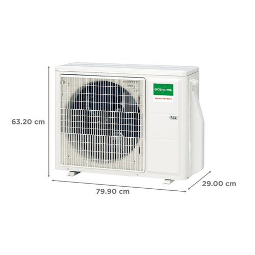 OGeneral 2 Ton 2 Star Advance Hyper Tropical Inverter Split AC (ASGG24CPAB-B)