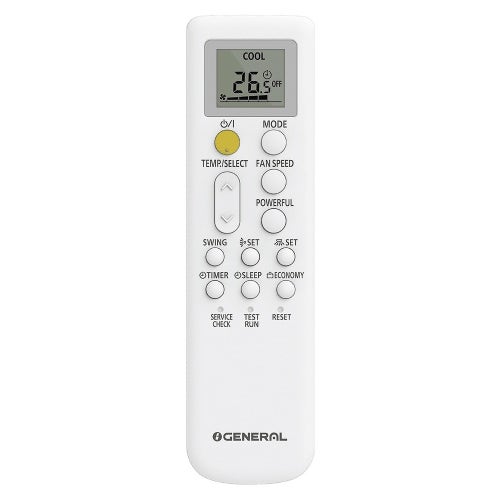 OGeneral Advanced Hyper Tropical 1.5 Ton 2 Star Inverter Split AC | Copper Condenser | Automatic Double Swing | Self Diagnostics (ASGG18CPAB-B, White)