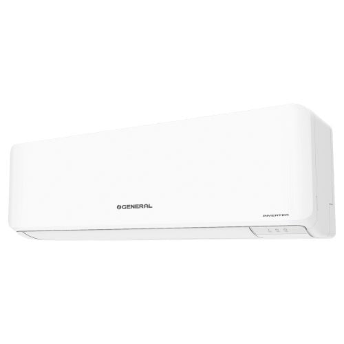 OGeneral Advanced Hyper Tropical 1.5 Ton 2 Star Inverter Split AC | Copper Condenser | Automatic Double Swing | Self Diagnostics (ASGG18CPAB-B, White)