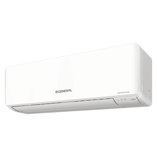 OGeneral Advanced Hyper Tropical 1.5 Ton 2 Star Inverter Split AC | Copper Condenser | Automatic Double Swing | Self Diagnostics (ASGG18CPAB-B, White)