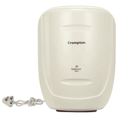 Crompton Solarium Neo 6 Litres 4 Star Vertical Storage Water Geyser with Glass Coated Incoloy Heating Element (White)