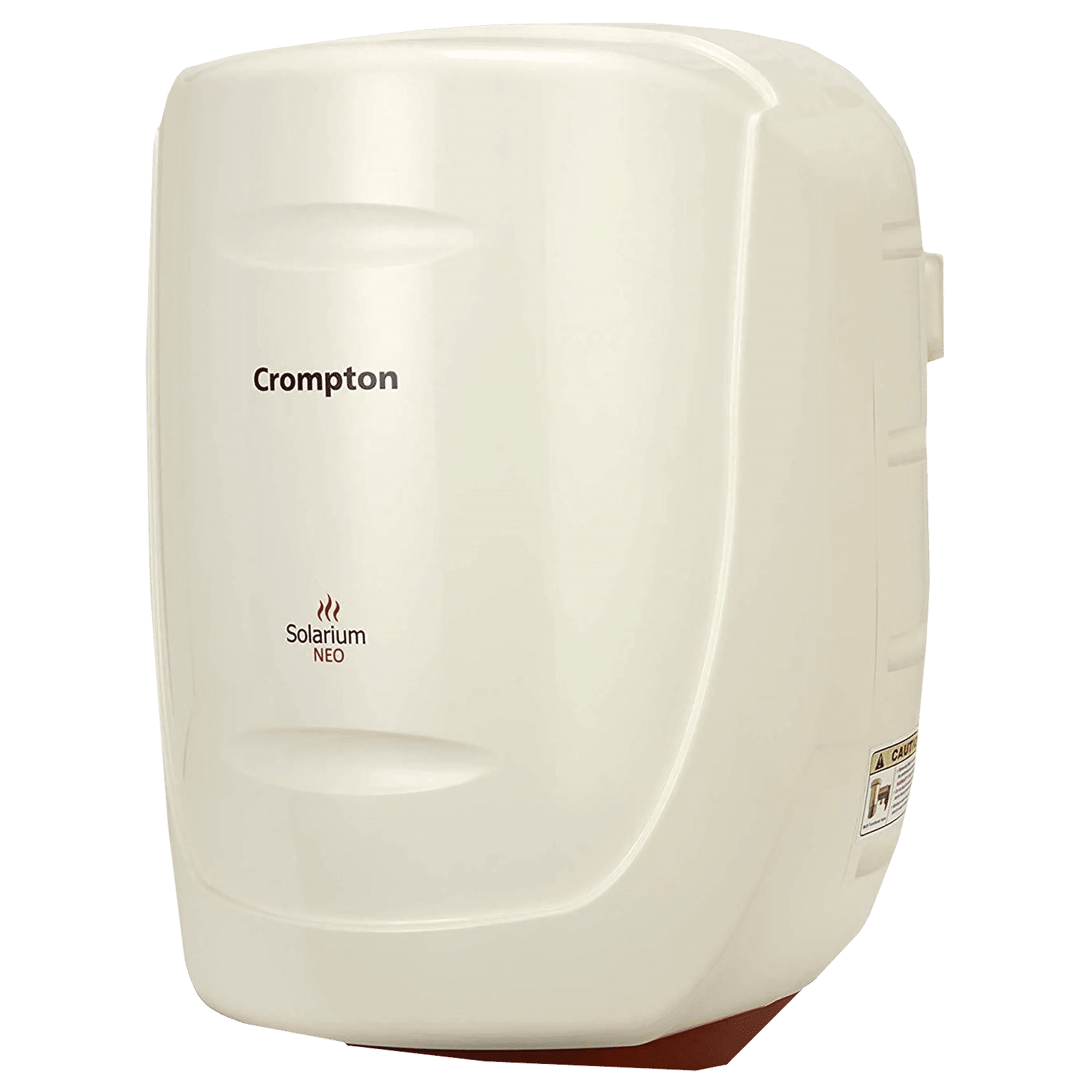 Crompton Solarium Neo 6 Litres 4 Star Vertical Storage Water Geyser with Glass Coated Incoloy Heating Element (White)