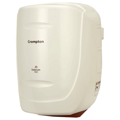 Crompton Solarium Neo 6 Litres 4 Star Vertical Storage Water Geyser with Glass Coated Incoloy Heating Element (White)