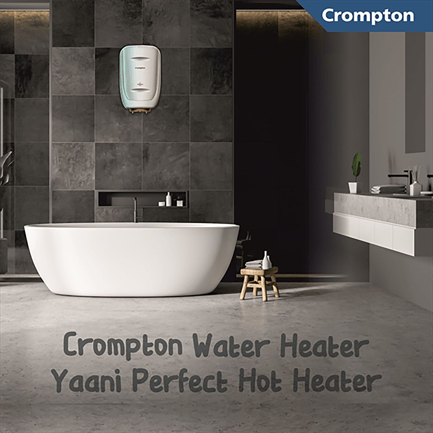 Crompton Solarium Neo 6 Litres 4 Star Vertical Storage Water Geyser with Glass Coated Incoloy Heating Element (White)