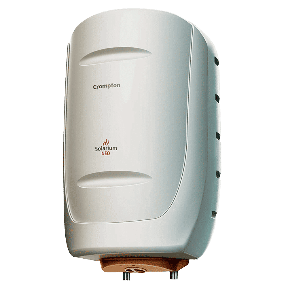 Crompton Solarium Neo 25 Litre 5 Star Vertical Storage Geyser with Anti Siphon Protection (Ivory)