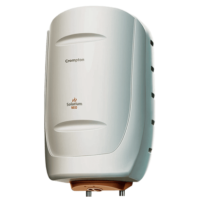 Crompton Solarium Neo 25 Litre 5 Star Vertical Storage Geyser with Anti Siphon Protection (Ivory)