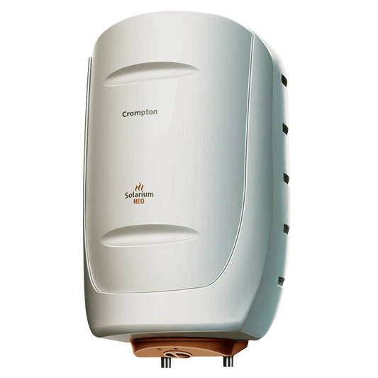 Crompton Solarium Neo 25 Litre 5 Star Vertical Storage Geyser with Anti Siphon Protection (Ivory)