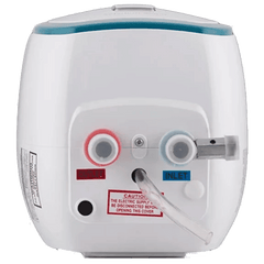 Crompton Solarium Vogue 3 Litre Vertical Instant Geyser with Rust Proof (White & Turquoise Blue)