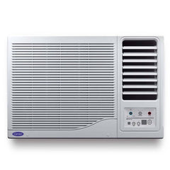 Carrier 2 Ton 3 Star Fixed Speed Window AC | 100% Copper | Energy Saver Mode | Turbo Mode | Remote Control (Estrella FX | White) 2025 Model