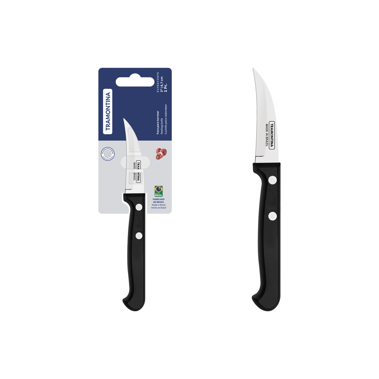 Ultracorte Peeling Knife 7 cm/ 3in - Black