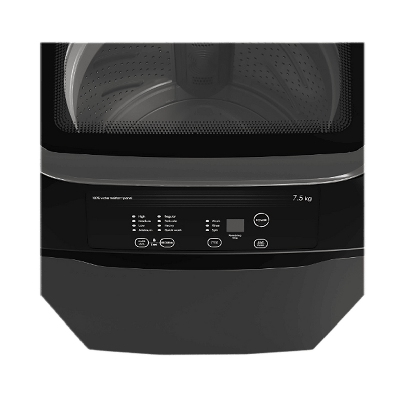 Godrej 7.5 kg 5 Star Inverter Fully Automatic Top Load Washing Machine (Eon Allure Classic, WTEON ALR C 75 5.0 FDANS GPGR, Cascade Waterfall Technology, Graphite Grey)