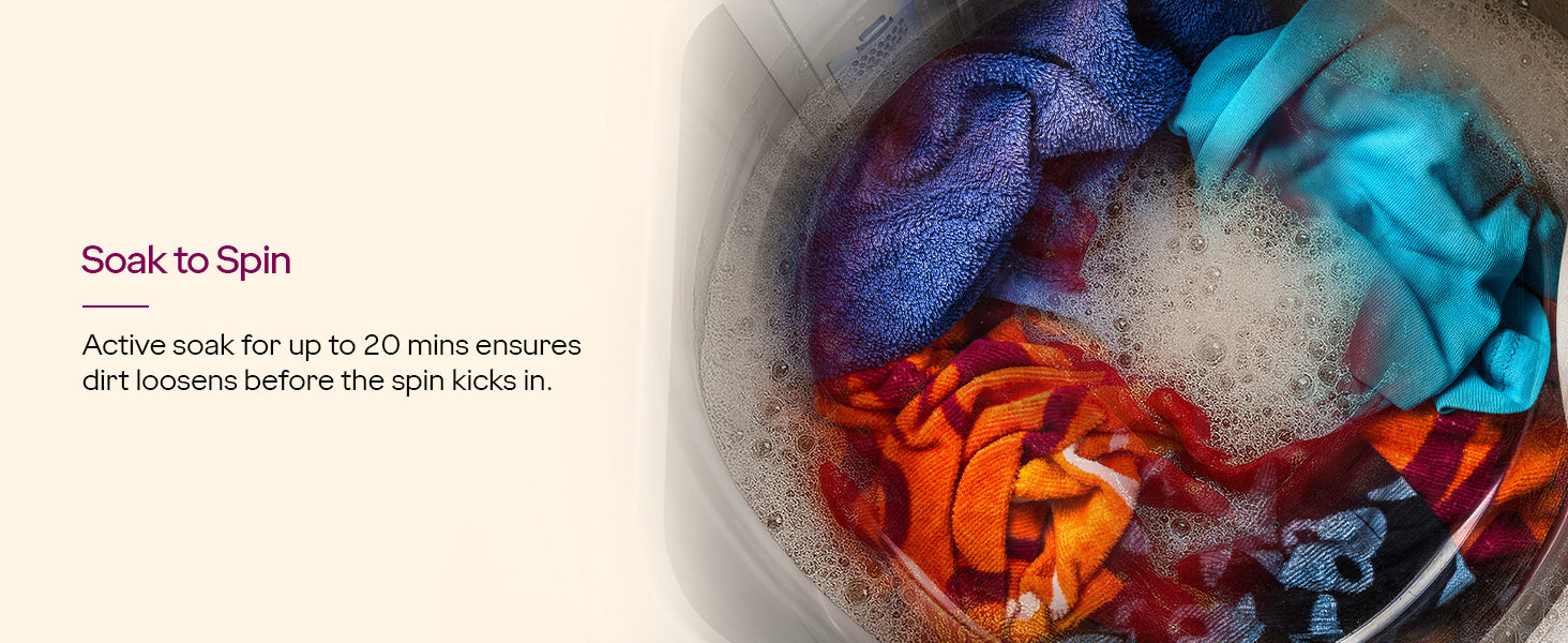 Godrej 12 Kg 5 Star, 1440 RPM Spin Motor, Tri-Roto Pulsator For Powerful Scrub, 370 W PowerMax Wash For Heavy Laundry Semi Automatic Top Load Washing Machine (WS EDGE UNO 120 5.0 PB4 MIGR, Mist grey)