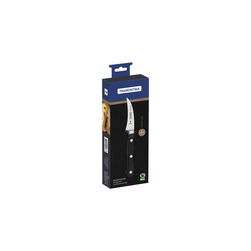 Century Peeling Knife 7 cm/ 3in - Black