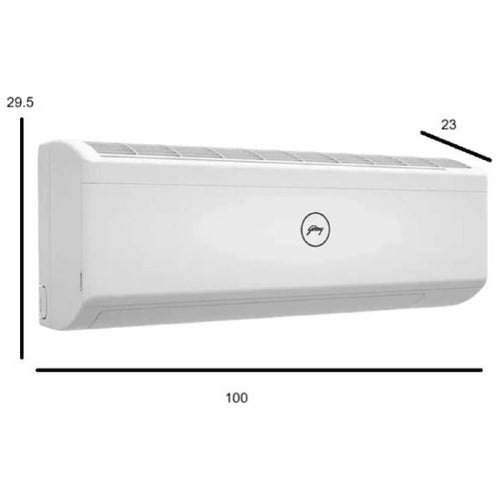 Godrej 2 Ton 3 Star Split Inverter AC | Copper | Auto Restart | White | 2025 Model (SIC24ITC3WZR)