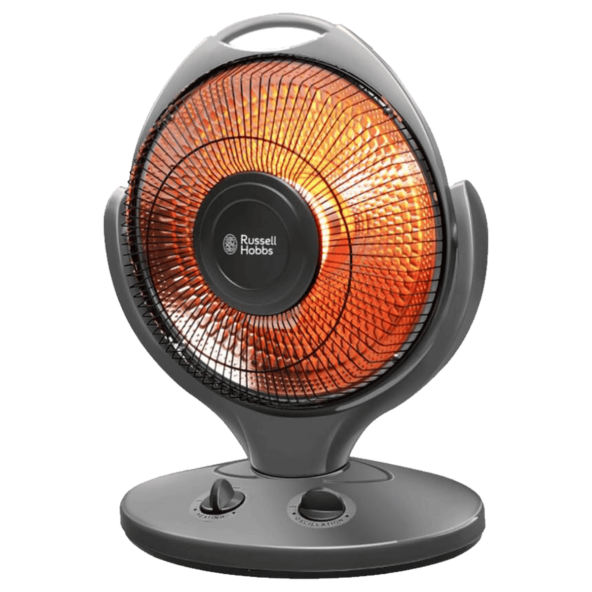 Russell Hobbs RSH800 800W Halogen Room Heater with Oscillation Function (Safety Grill)