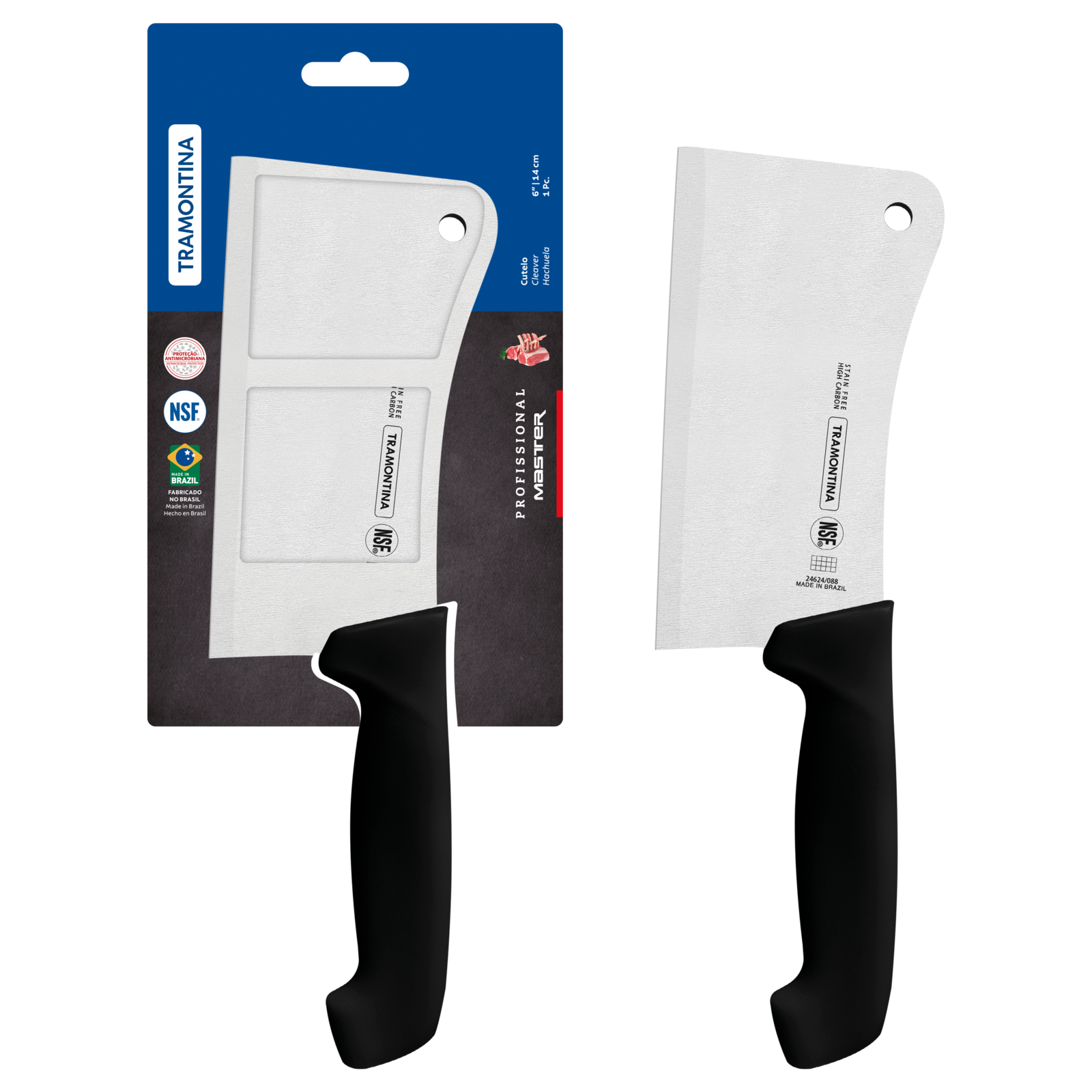 Professional Cleaver 15 cm/ 6in - Black