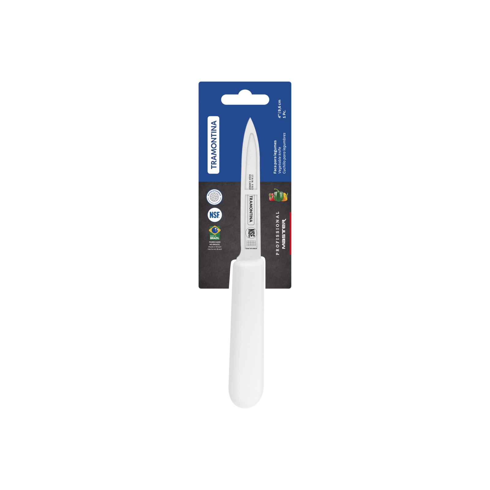 Tramontina Professional Vegetable Knife10 cm/ 4in - White