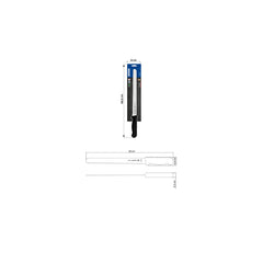 Professional Master Pastry Knife  30 cm/ 12in - Black