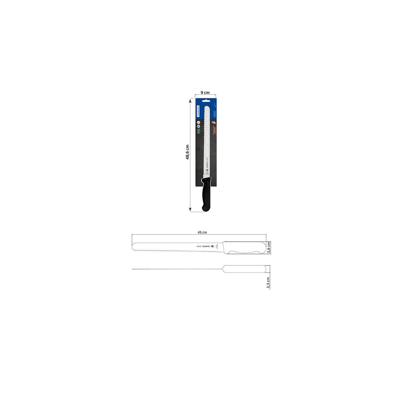 Professional Master Pastry Knife  30 cm/ 12in - Black