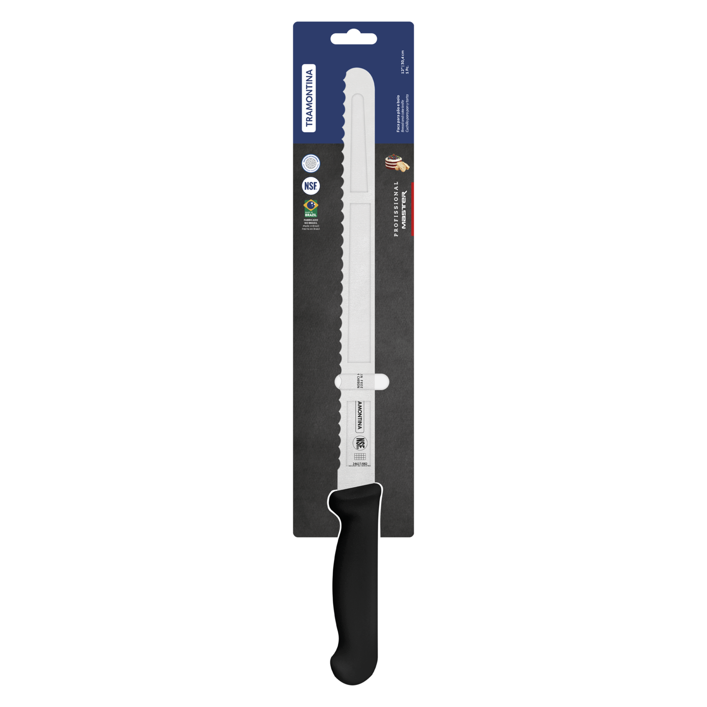 Professional Master Pastry Knife  30 cm/ 12in - Black