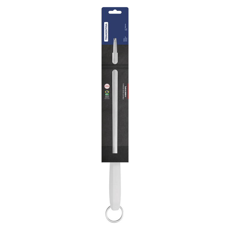 Professional Grooved Sharpener 30 cm/ 12in - White