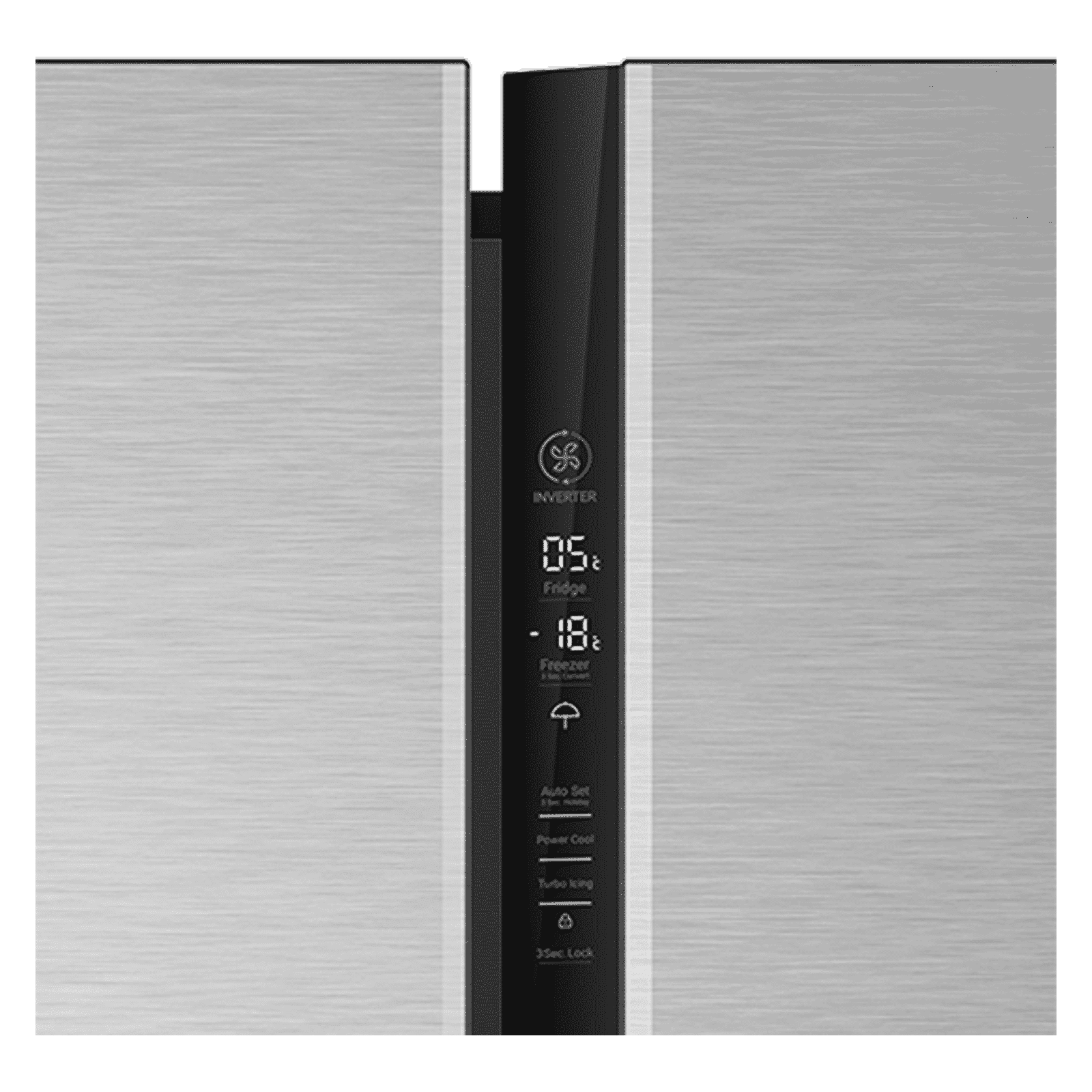 Haier 602 Litres 3 Star Frost Free Side by Side Refrigerator with Magic Cooling Technology (HRS-682SS, Shiny Steel)