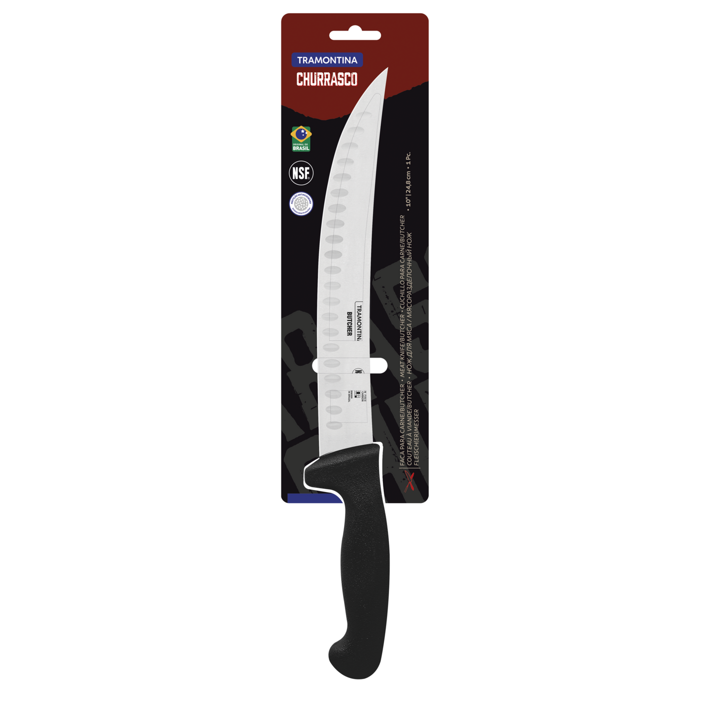 Professional Butcher Knife 25 cm/ 10in - Black